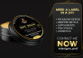 design premium cbd label, product label and bottle packaging design